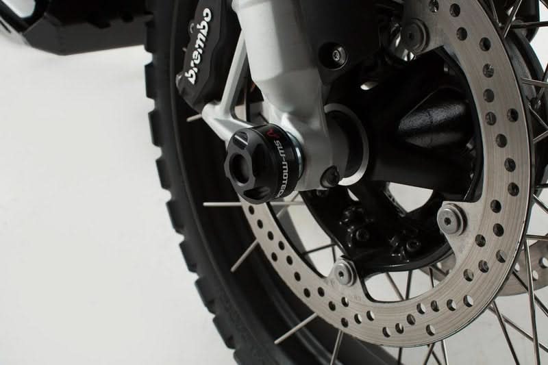 SLIDERY PRZEDNIEGO ZAWIESZENIA SW-MOTECH BMW R 1200 GS/RT R 1250 GS/RT BLACK 1