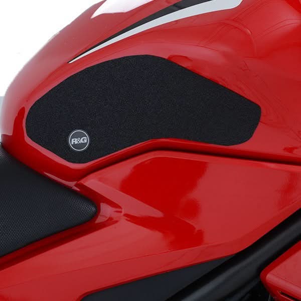 NAKLEJKA NA BAK TANKPAD ANTYPOŚLIZGOWY 2 CZĘŚCI RG RACING HONDA CBR500R 19-/CB500F 19- BLACK 1