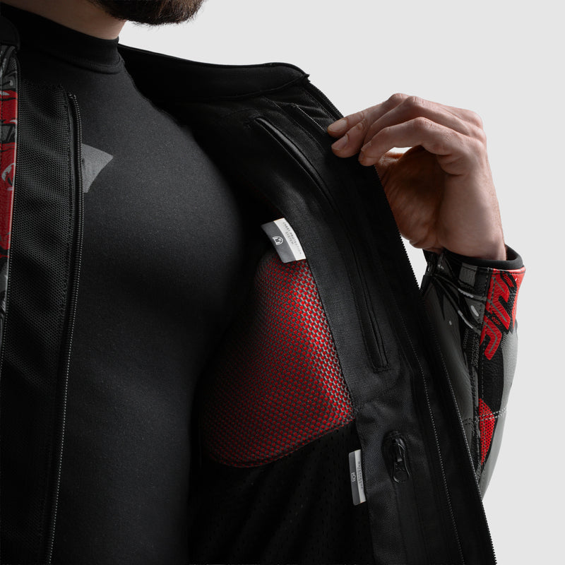 Kurtka motocyklowa skórzana Rebelhorn Vandal 2 Cruze Black Dark Grey Red 24 348599_ZAL891918.jpg