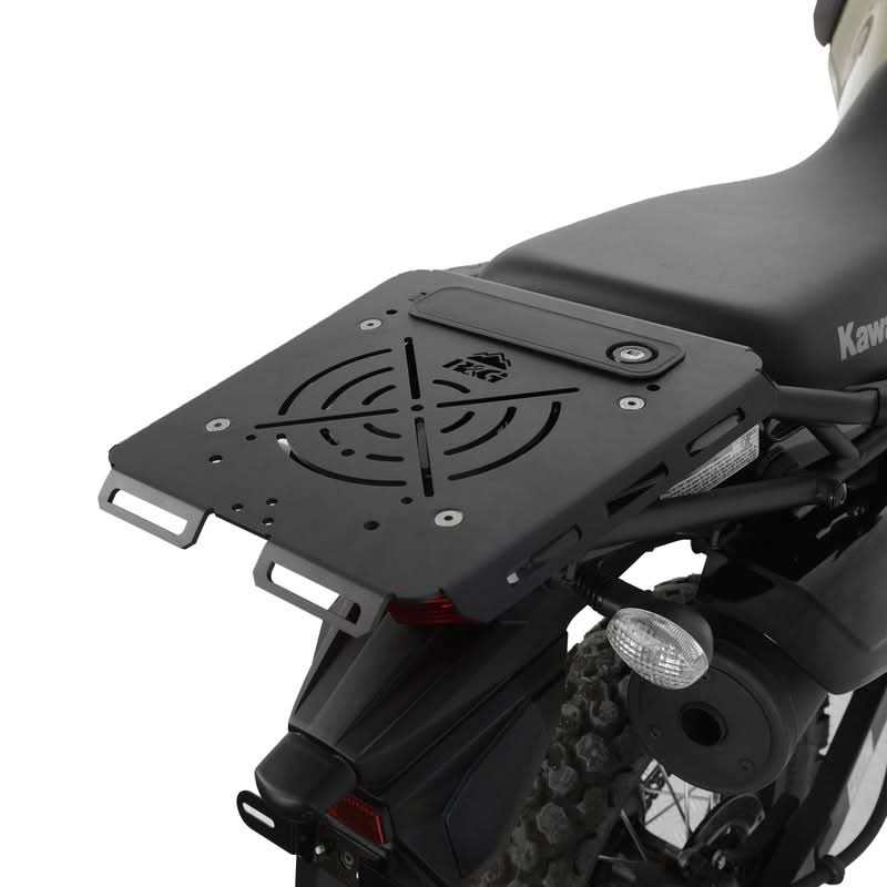 STELAŻ POD PŁYTĘ MONTAŻOWĄ ADVENTURE RACK RG RACING, KAWASAKI KLR650 22- BLACK 1
