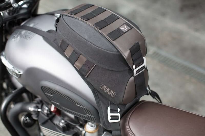 TORBA NA ZBIORNIK TANKBAG SW-MOTECH LT2 LEGEND GEAR MOCOWANIE NA PASKI BROWN 5,5 L 3