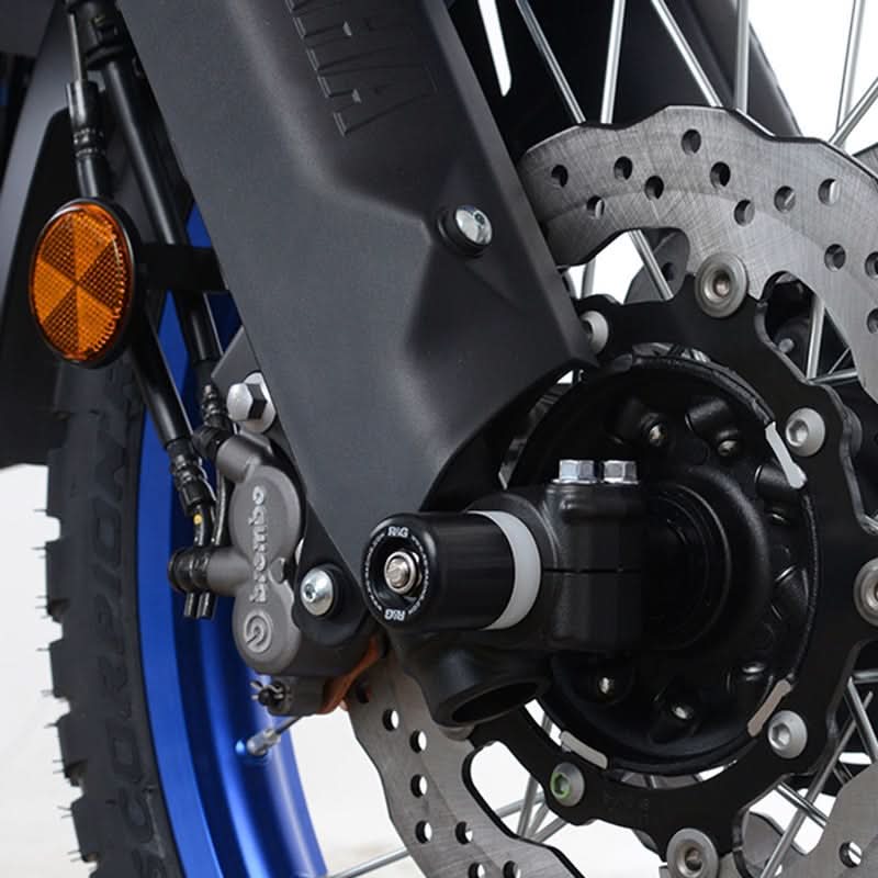 SLIDER PRZEDNIEGO ZAWIESZENIA/ROLKI DO PODNOŚNIKA RG RACING YAMAHA XTZ700 TENERE 19- BLACK 1