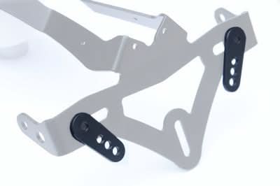 ADAPTERY MOCOWANIA TABLICY REJESTRACYJNEJ RG RACING BLACK 1