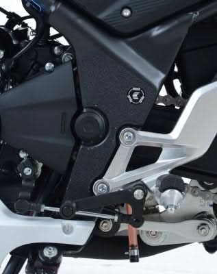 OSŁONA WAHACZA RG RACING HONDA CBR300R, 4 CZĘŚCI BLACK 5