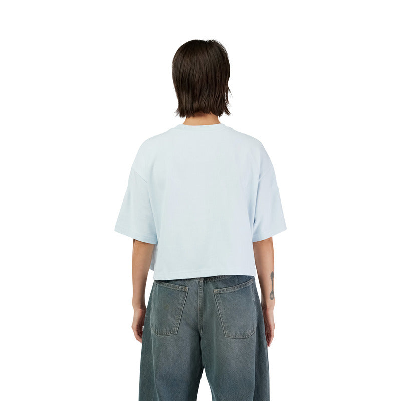 T-Shirt Damski FOX Wordmark Os Crop Pale Blue 7 327974_ZAL767310.jpg