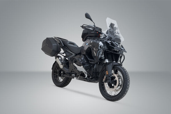 ZESTAW KUFRÓW BOCZNYCH AERO ABS I STELAŻY SW-MOTECH BMW R 1300 GS ADVENTURE (24-) 2X25L 3