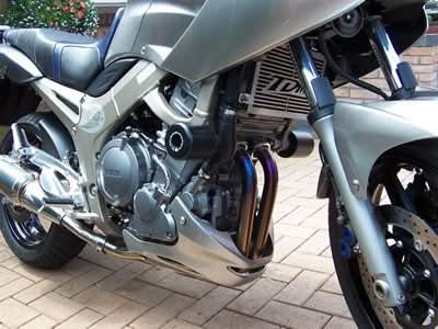 CRASHPADY CLASSIC RG RACING YAMAHA TDM900 BLACK 1