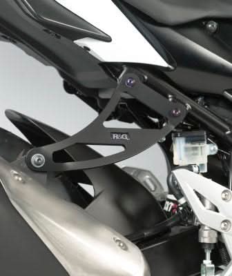 MOCOWANIE WYDECHU + ZAŚLEPKA PODNÓŻKÓW RG RACING SUZUKI GSR750 11 BLACK 1