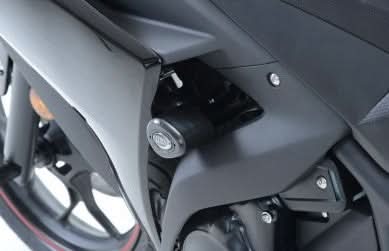 CRASHPADY AERO RG RACING RACE TYPE, YAMAHA YZF-R25 14- 18/YZF-R3 15- 18 BLACK 1