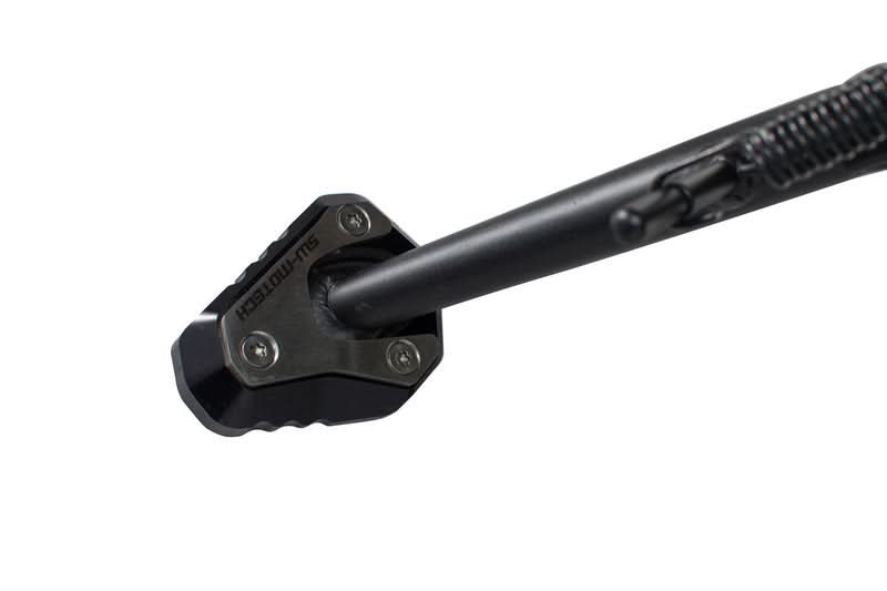 NAKŁADKA NÓŻKI BOCZNEJ SW-MOTECH KAWASAKI VERSYS-X300 ABS (16-) BLACK/SILVER 1