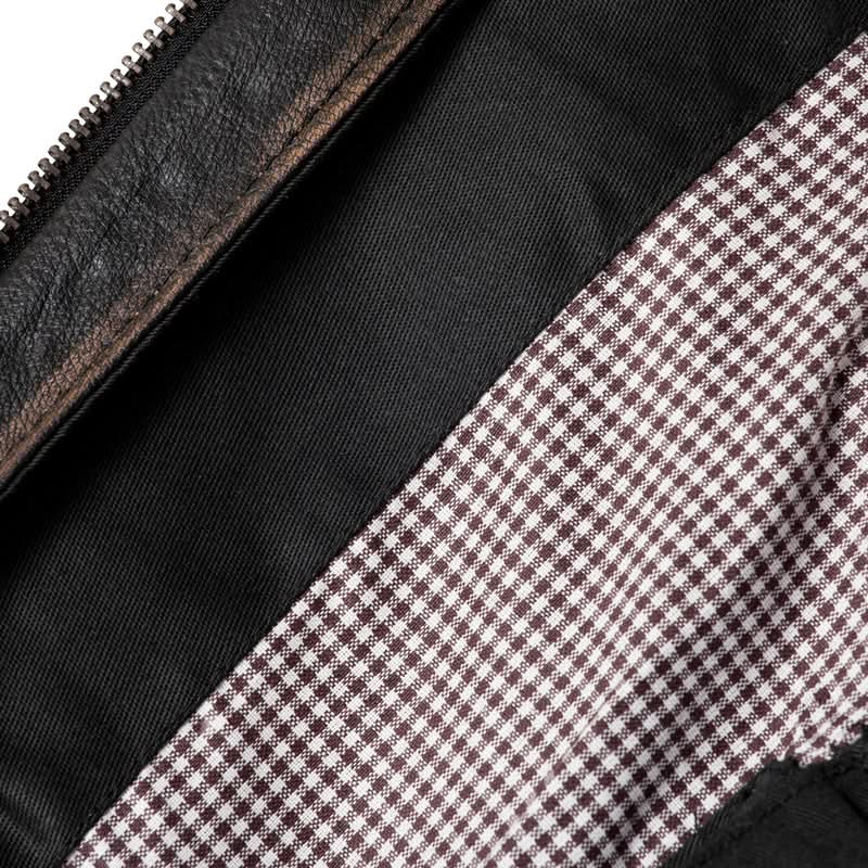 Kurtka motocyklowa skórzana Damska Rebelhorn Hunter Lady Black 7 112495_ZAL251659.jpg