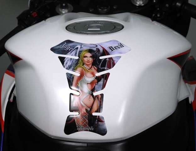 NAKLEJKA NA BAK TANKPAD KEITI ANGEL/DEVIL LADY 1