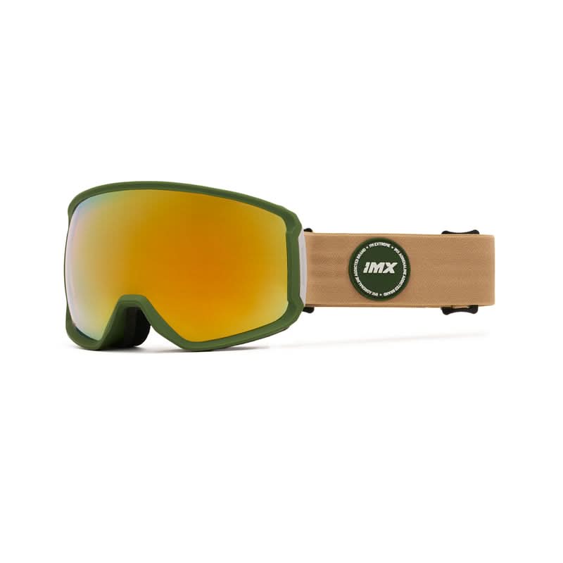 Gogle Snowboardowe Imx Peak Green Matt/Sand - Szyba Podwójna Gold Irridium + Brown 2 268303_ZAL548405.jpg