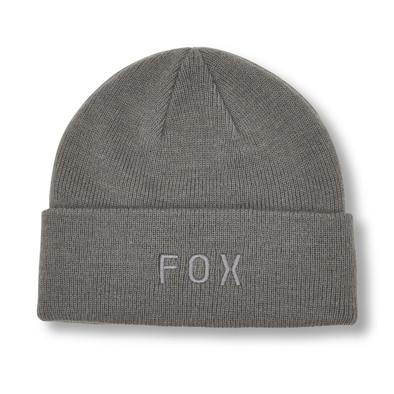 Czapka zimowa FOX Wordmark Beanie Pewter 1 311686_ZAL719661.jpg