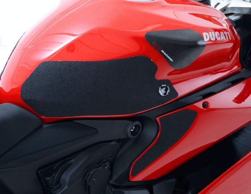 NAKLEJKA NA BAK TANKPAD ANTYPOŚLIZGOWY 4 CZĘŚCI RG RACING DUCATI 899 / 1199 / 1299 PANIGALE BLACK 1