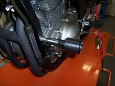 CRASHPADY CLASSIC RG RACING SUZUKI GS500 UNFAIRED/NAKED BLACK 1