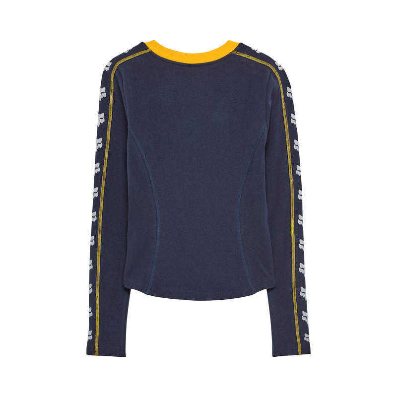 Koszulka Z Długim Rękawem Fox Lady Circa 74 Fitted Midnight 3 339308_ZAL816625.jpg