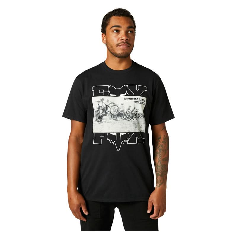 T-Shirt Fox Head Splitter Premium Black 1 230401_ZAL452404.jpg