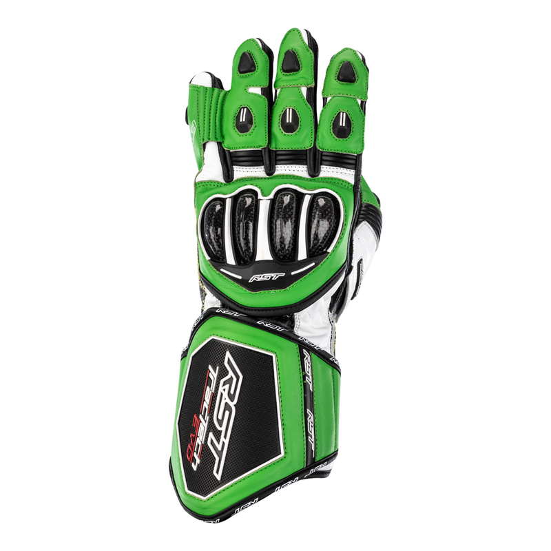 Rękawice Skórzane RST Tractech Evo 4 CE Green/Black/Black 1 217145_ZAL376715.png