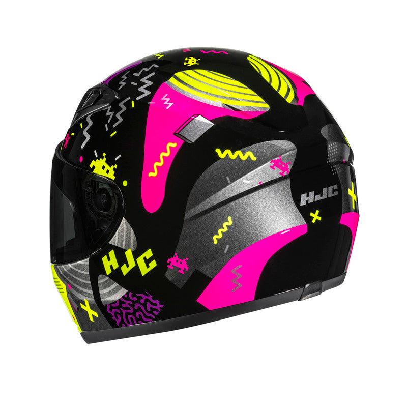 Kask motocyklowy Junior HJC Y10 Mika Black Pink 5 355216_ZAL829524.jpg