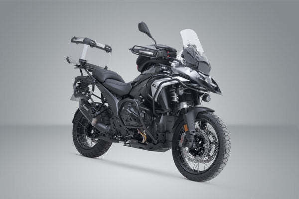 ZESTAW KUFRA CENTRALNEGO TRAX ADV SW-MOTECH BMW R 1300 GS (23-) SILVER 3