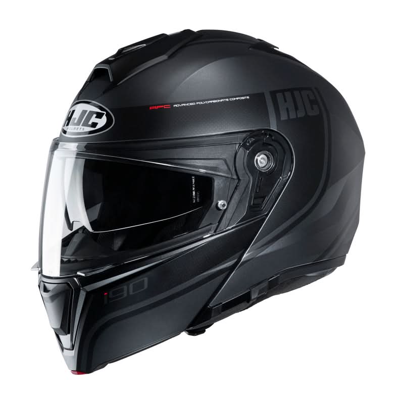 Motocyklowy Kask HJC i90 Davan Black/Grey 1 198118_ZAL322076.jpg