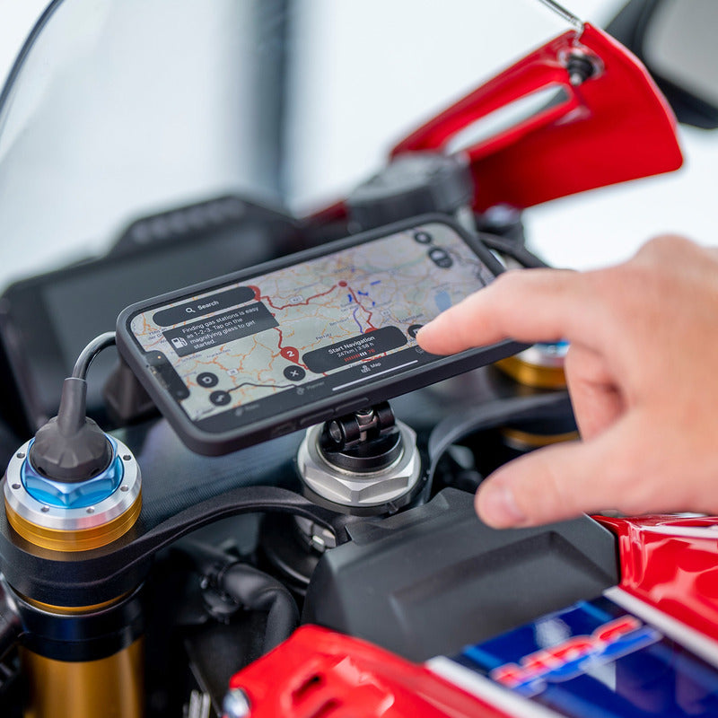 Uchwyt Motocyklowy Na Telefon Do Śruby Główki Ramy SP Connect Moto Stem Mount Spc+ Black 9 201545_ZAL750147.jpg