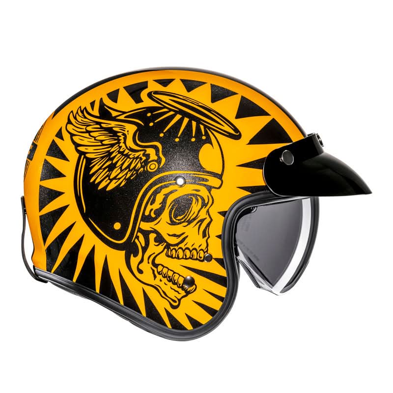 Kask Motocyklowy Hjc V31 Flame Yellow Black 13 332699_ZAL753458.jpg