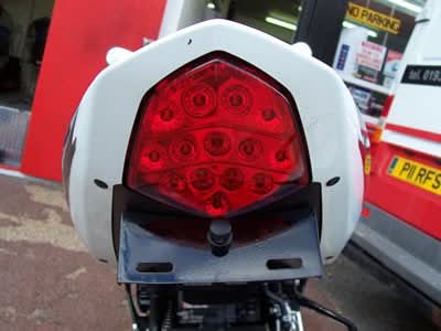 MOCOWANIE TABLICY REJESTRACYJNEJ RG RACING GSX-R1000K3-K4 1