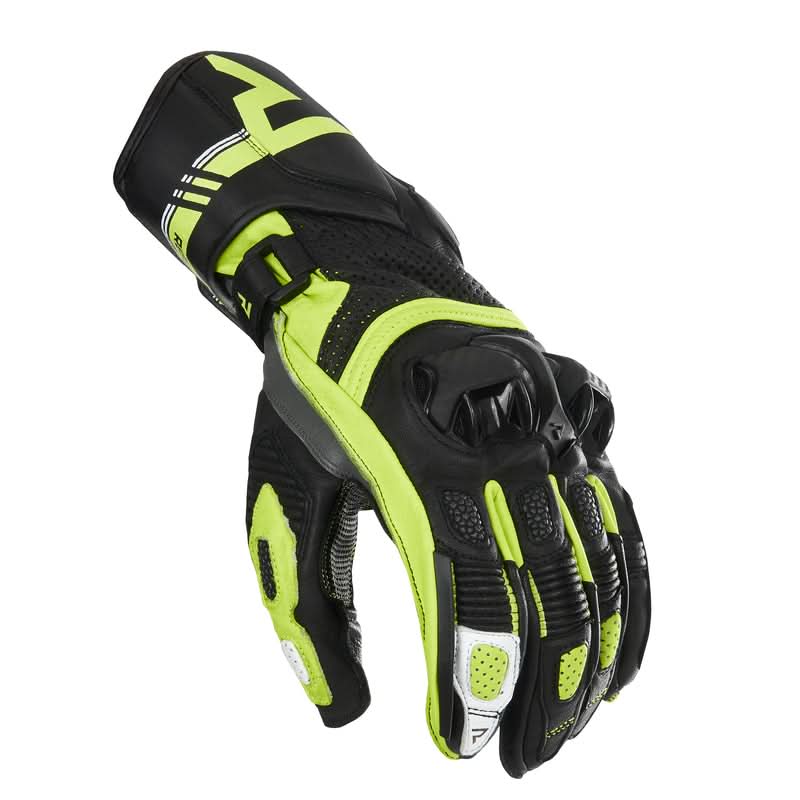 Motocyklowe Rękawice Skórzane Rebelhorn ST Long Black/Grey/Flo Yellow 3 194261_ZAL614870.jpg