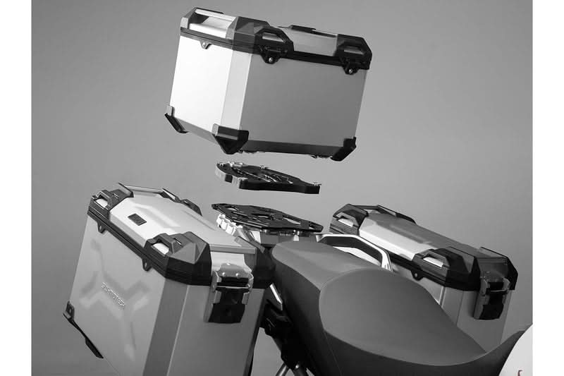 KUFER CENTRALNY SW-MOTECH TRAX ADV TOPCASE SILVER 38L 1