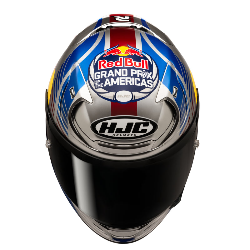 KASK MOTOCYKLOWY HJC RPHA12 RED BULL AUSTIN GP 2 XS 7