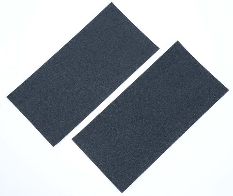 NAKLEJKA NA BAK TANKPAD ANTYPOŚLIZGOWY 2 CZĘŚCI RG RACING 30,5CM X 15,5CM BLACK 1