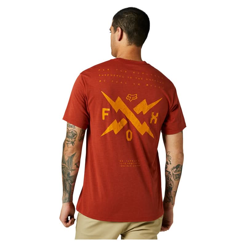 T-Shirt Fox Calibrated Tech Red Clay 2 230381_ZAL451795.jpg
