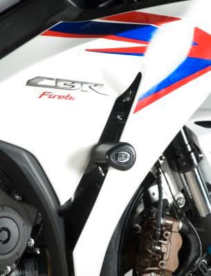 CRASHPADY AERO RG RACING HONDA CBR1000RR 12- 16 BLACK 1