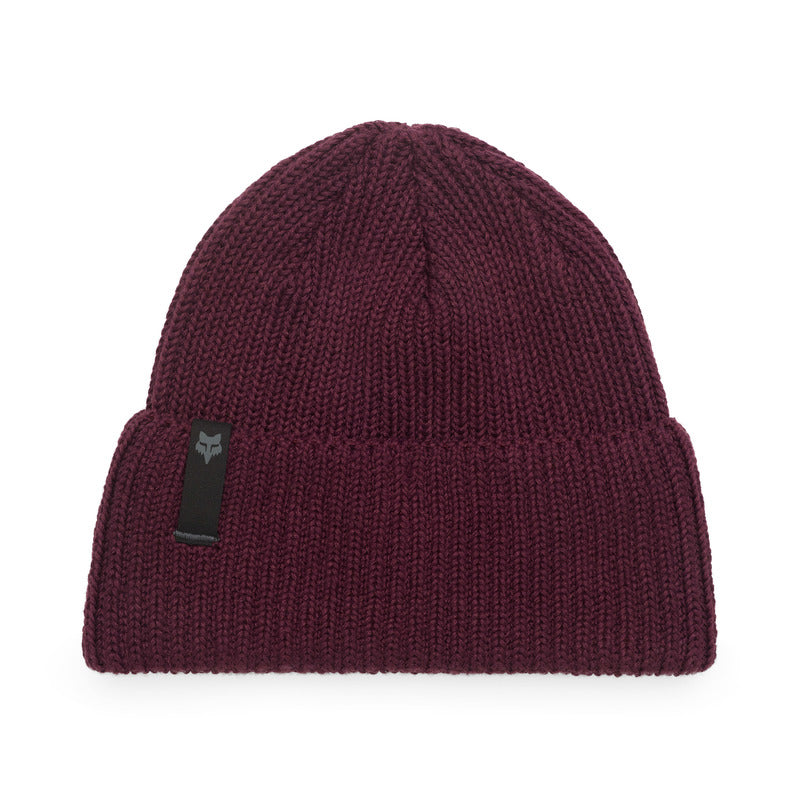Czapka zimowa FOX Machinist 2.0 Beanie Dark Maroon 1 360243_ZAL919075.jpg