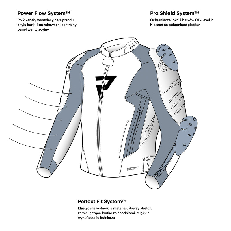 Kurtka motocyklowa skórzana Rebelhorn Veloce Camo Black Grey Fluo Red 10 330480_ZAL763438.jpg