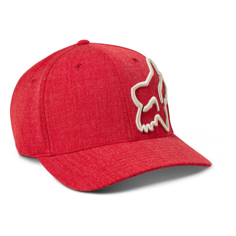 Czapka z Daszkiem Fox Clouded Flexfit 2.0 Red/White 1 262707_ZAL534183.jpg