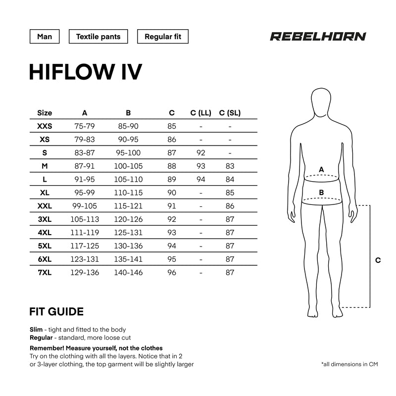 Spodnie motocyklowe tekstylne Rebelhorn Hiflow 4 Black (Krótka Nogawka) 20 214209_ZAL628425.jpg