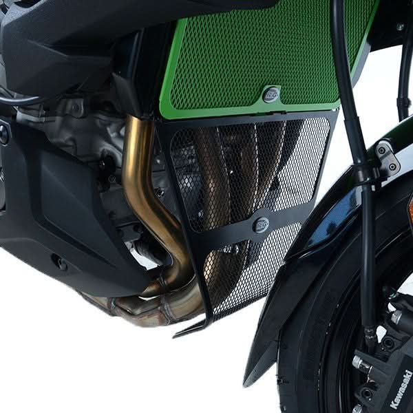 OSŁONA KOLEKTORÓW WYDECHOWYCH RG RACING KAWASAKI VERSYS 1000 19- BLACK 1