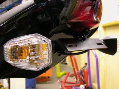 MOCOWANIE TABLICY REJESTRACYJNEJ RG RACING KAWASAKI ER-6 (NINJA 650R) -08 1