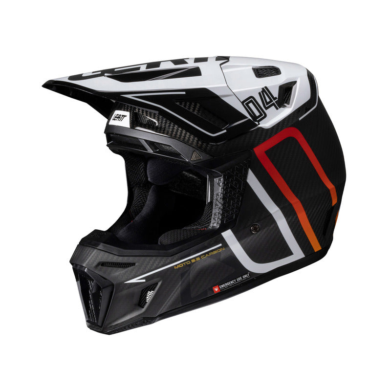 Kask z Goglami Leatt Kit Moto 9.5 Carbon/White V25 3 320495_ZAL725535.jpg