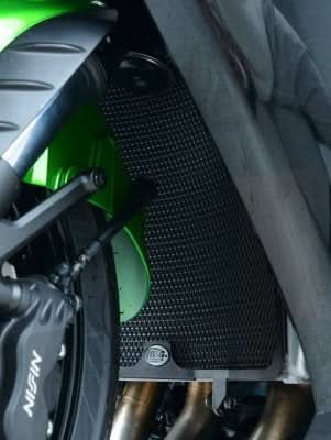 OSŁONA CHŁODNICY RG RACING KAWASAKI GTR1400 07- & ZZR1400 (ZX-14) 06- TITANIUM 1