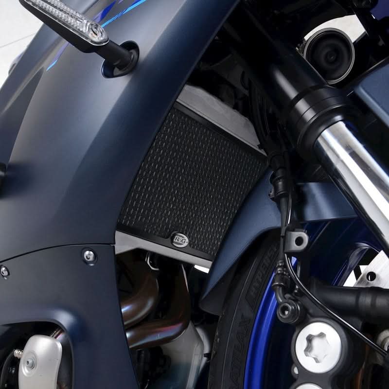 OSŁONA CHŁODNICY RG RACING YAMAHA R7 22- BLACK 1
