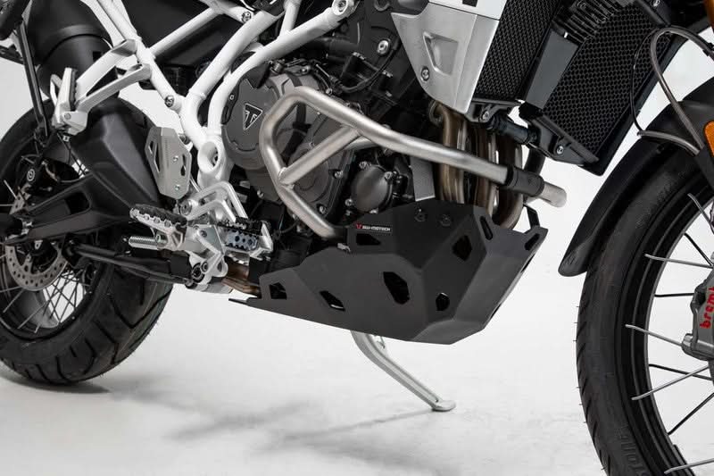 OSŁONA SILNIKA, PŁYTA POD SILNIK SW-MOTECH TRIUMPH TIGER 900/ GT/ PRO (19-) Z ORG. GMOLEM BLACK 1