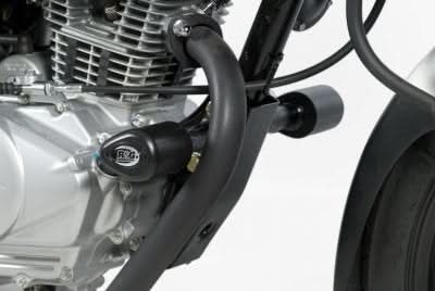 CRASHPADY AERO RG RACING HONDA CBF125 09- BLACK 1