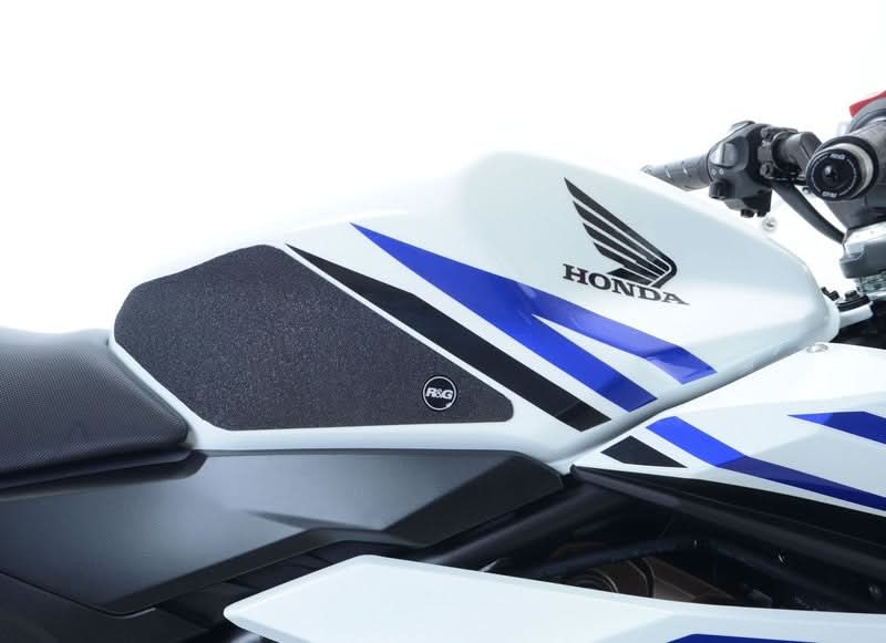 NAKLEJKA NA BAK TANKPAD ANTYPOŚLIZGOWY 2 CZĘŚCI RG RACING HONDA CBR500R 16- CLEAR 1