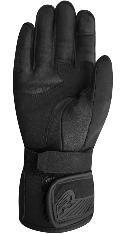 Motocyklowe Rękawice Skórzane Racer Octo Wp Black/Black 2 206928_ZAL351707.png