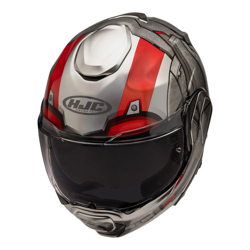 Kask motocyklowy HJC F100 Ant-Man Marvel Silver Red 3 354945_ZAL828931.jpg