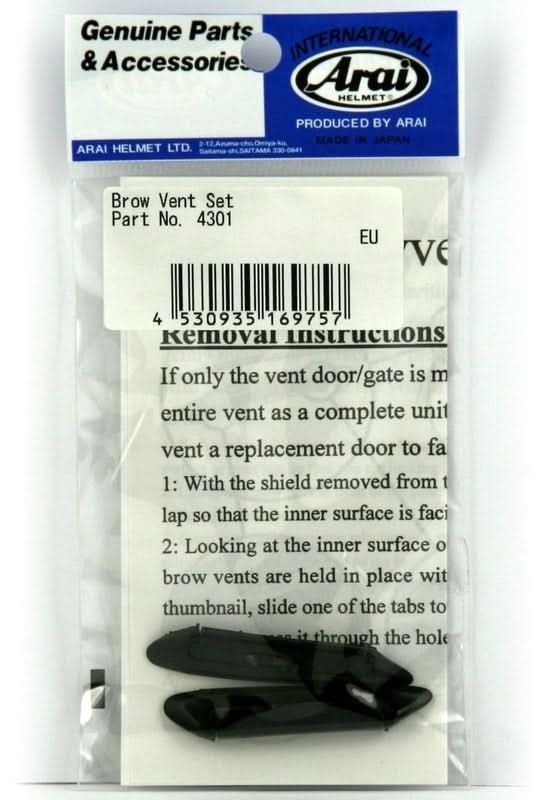 WLOTY WENTYLACYJNE ARAI NA SZYBKĘ VAS-V BREWKI 2SZT 1